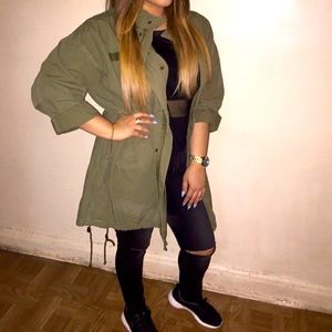 BDG Olive green Parka Jacket